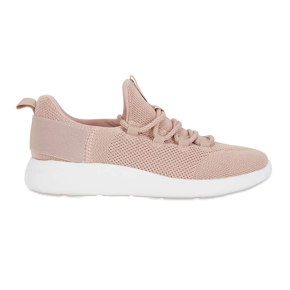 Nadal Sneaker in Blush Fabric