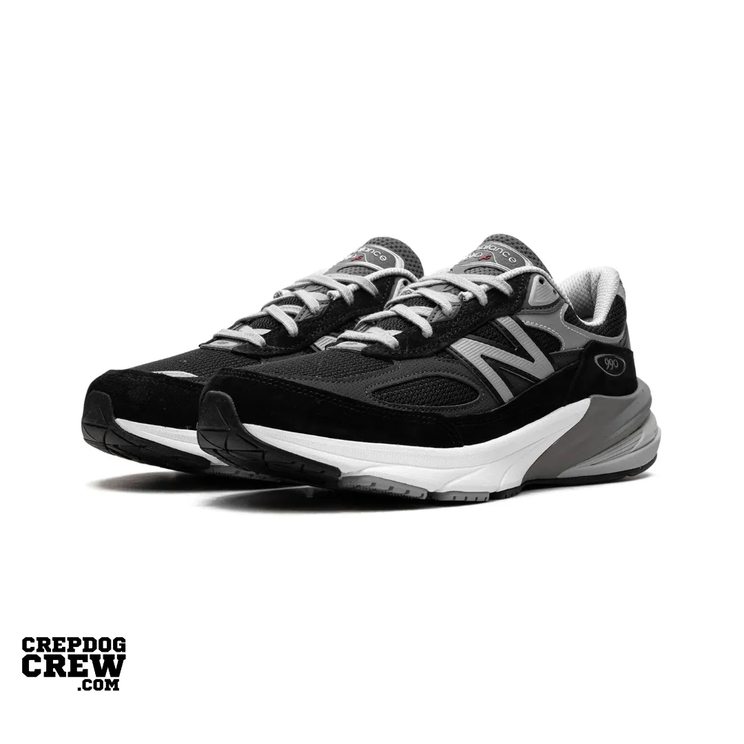 New Balance 990v6 MiUSA Black Grey White