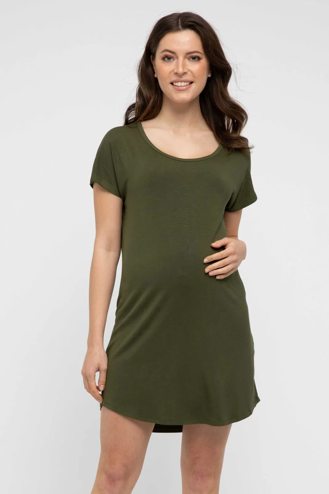 Niah Dress - Dark Olive