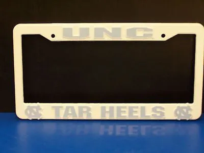 North Carolina Tar Heels Plastic Auto Tag Frame