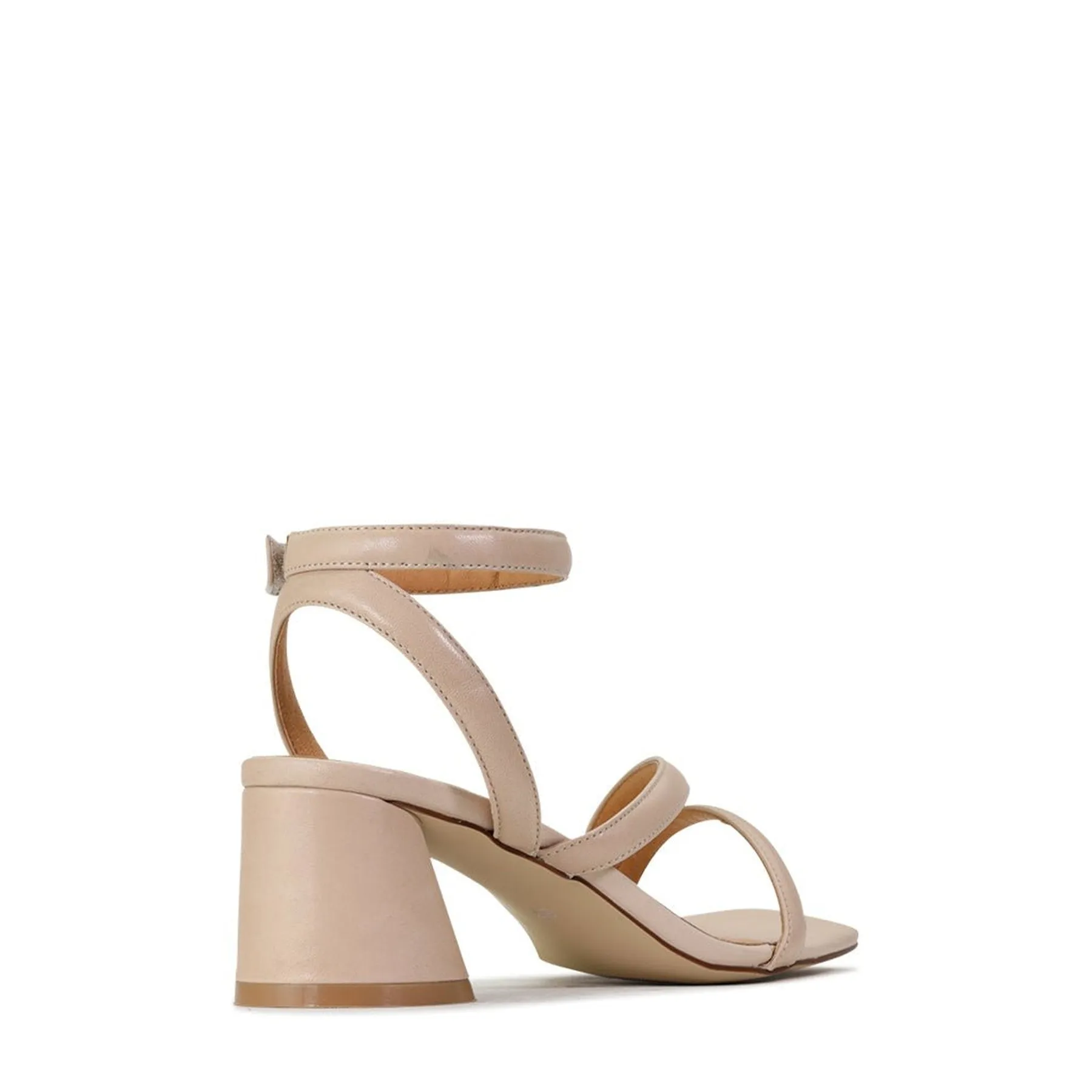 PETRICIA BLOCK HEEL SANDAL LEATHER