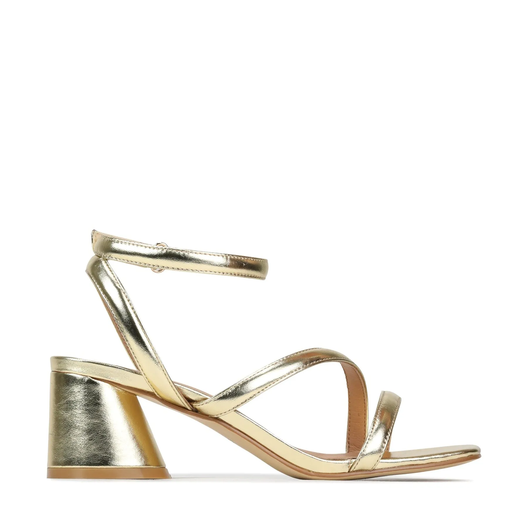 PETRICIA BLOCK HEEL SANDAL LEATHER