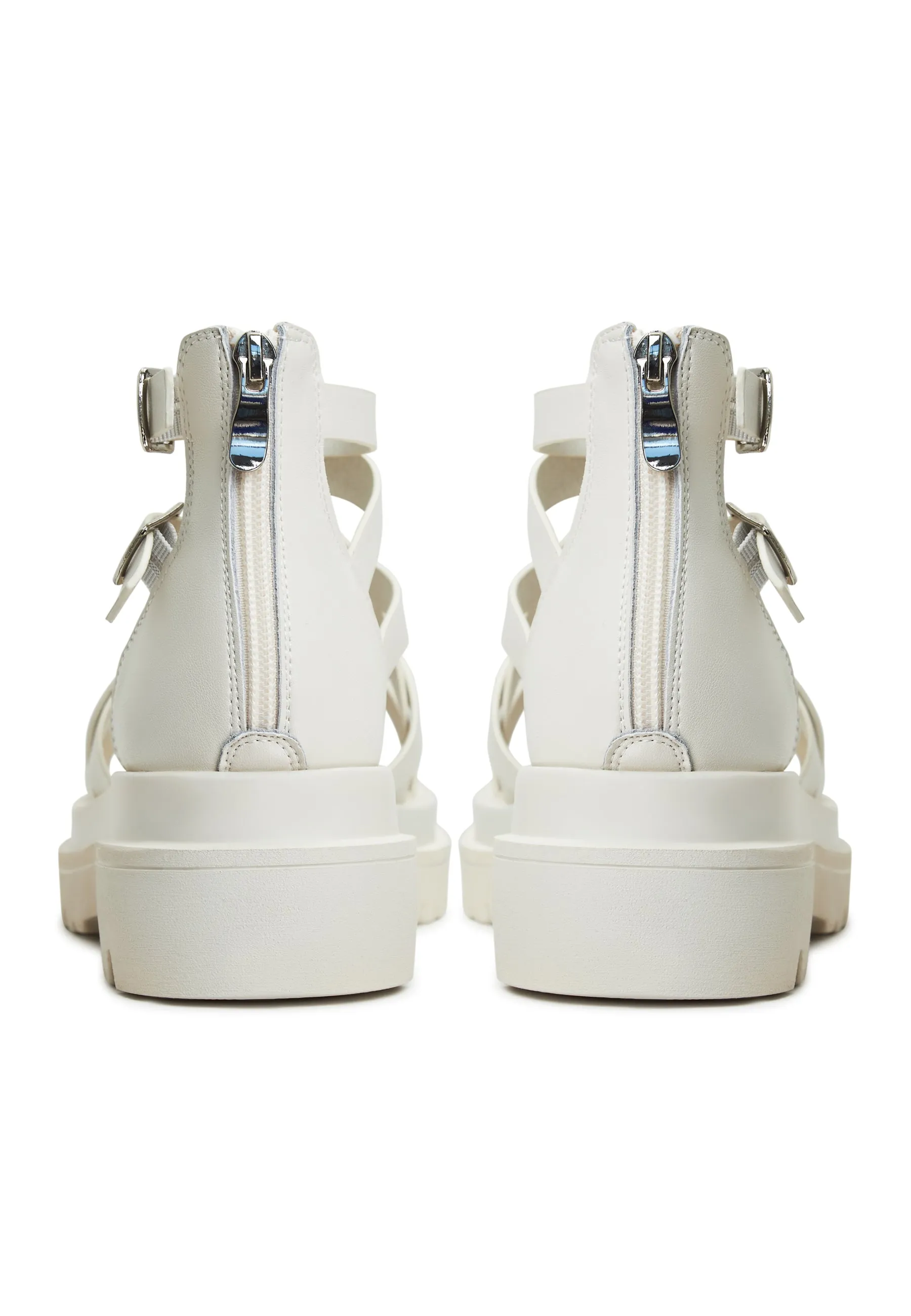 Platform Sandals Tatiana - White