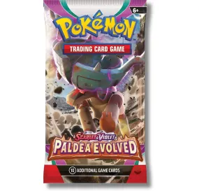 Pokemon Scarlet & Violet Paldea Evolved Booster Pack | Ting-Lu