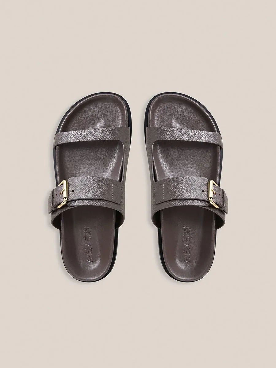 Prince Sandal in Graphite