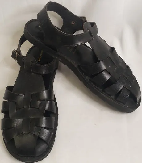 Radik -- Boy's T-Strap Sandal -- Black