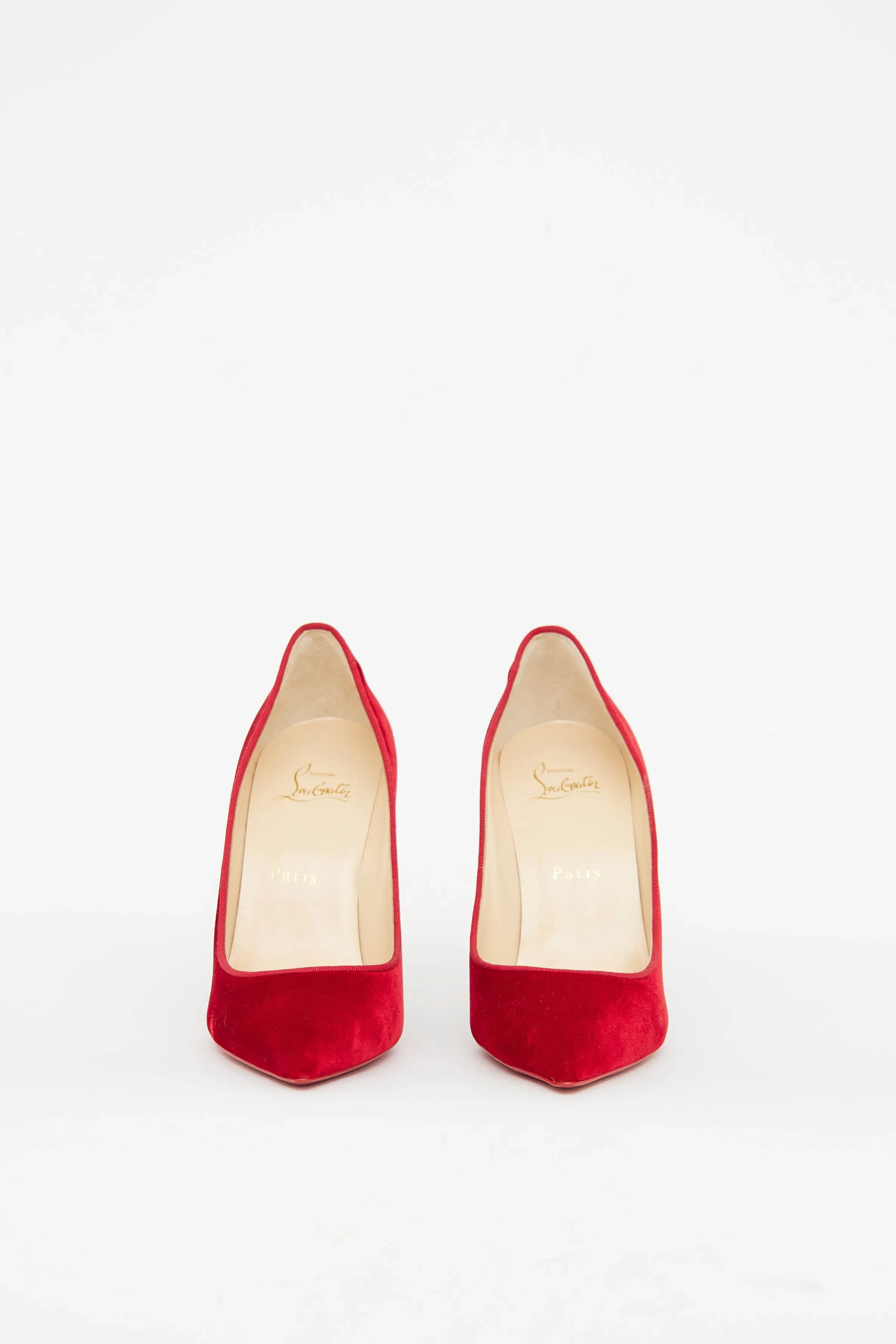 Red Velvet  Pump