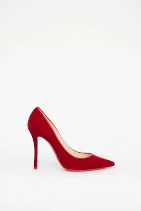 Red Velvet  Pump