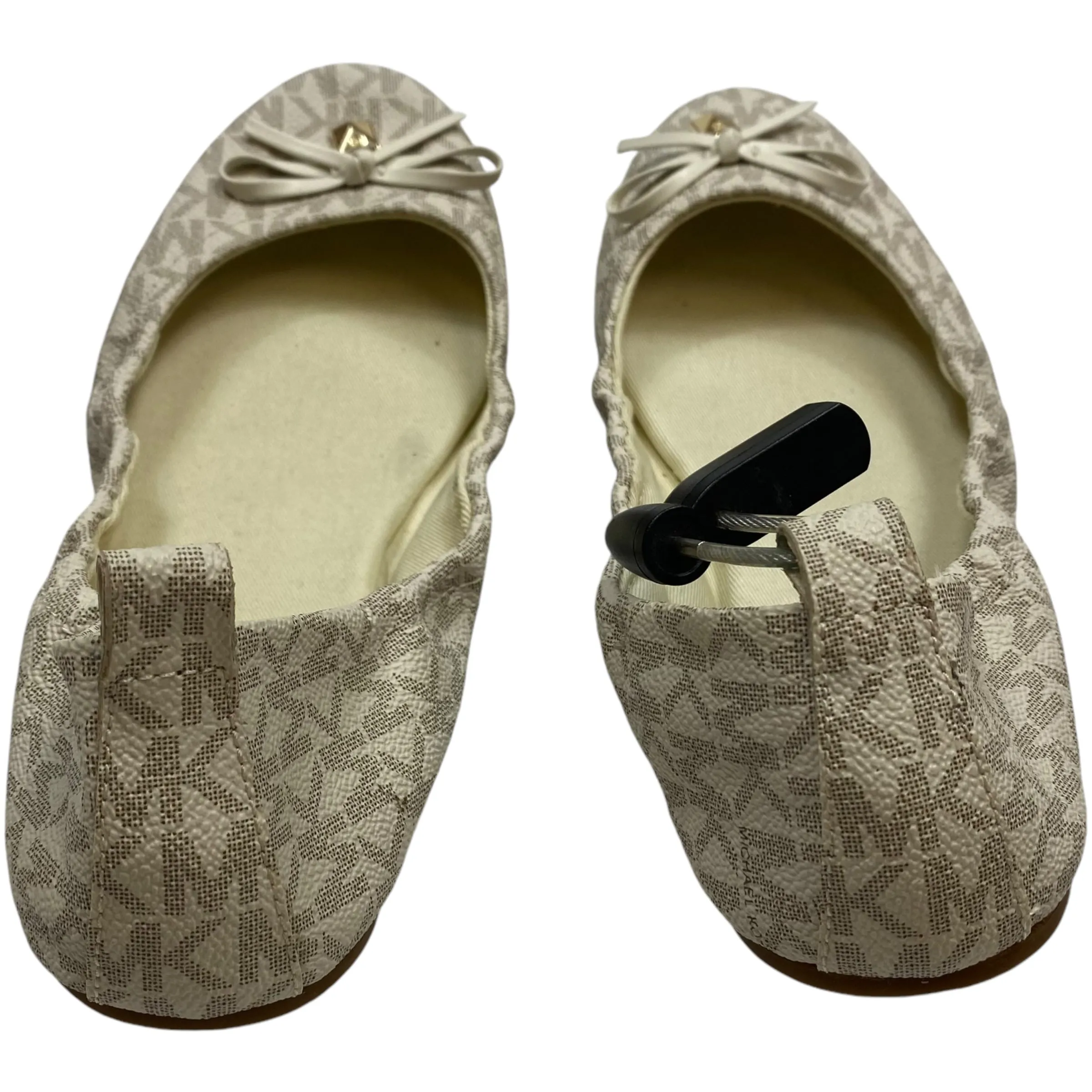 Shoes Flats By Michael By Michael Kors In Cream, Size: 7.5