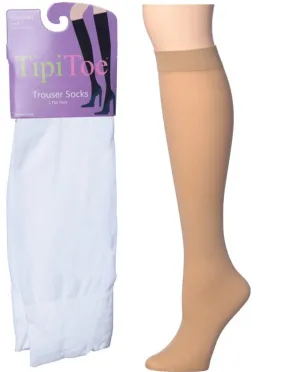 Single Pair Pack Trouser Socks White