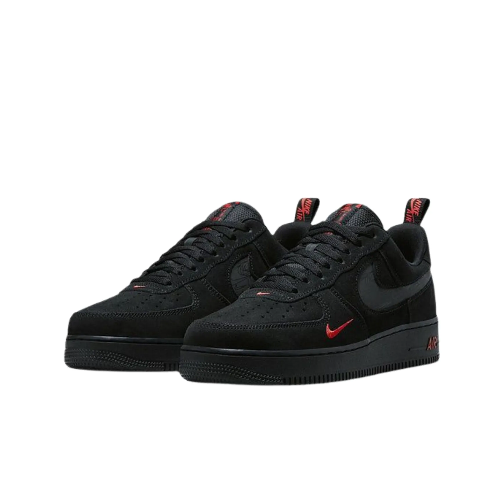 Sneakers Nike Air Force 1 '07 LV8 - Black/Black-Lt Crimson