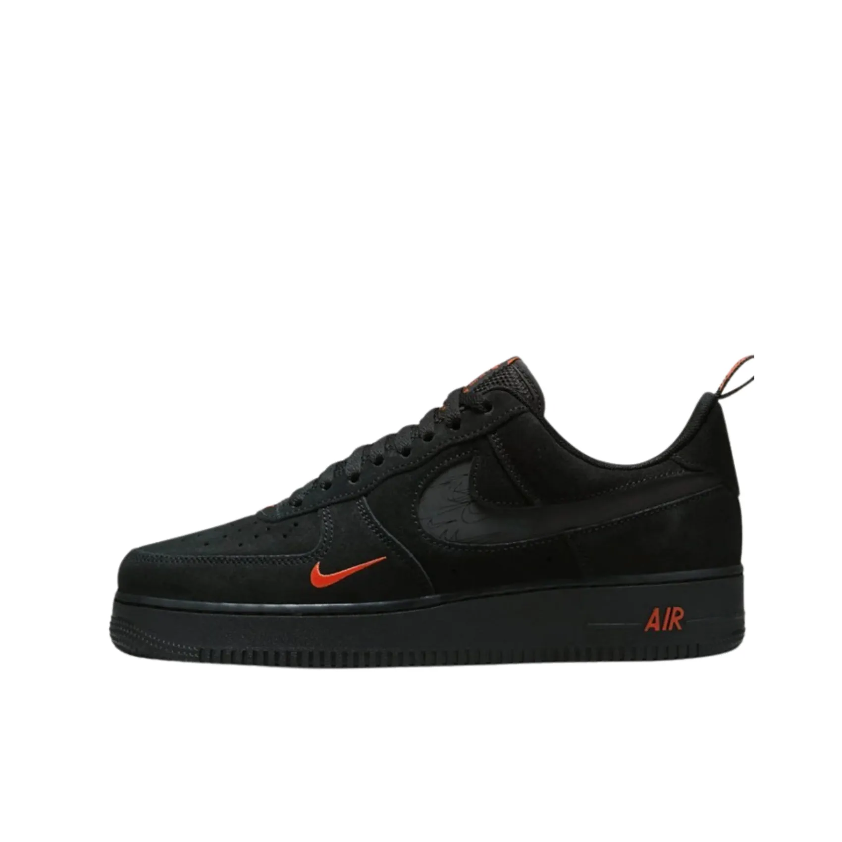 Sneakers Nike Air Force 1 '07 LV8 - Black/Black-Lt Crimson