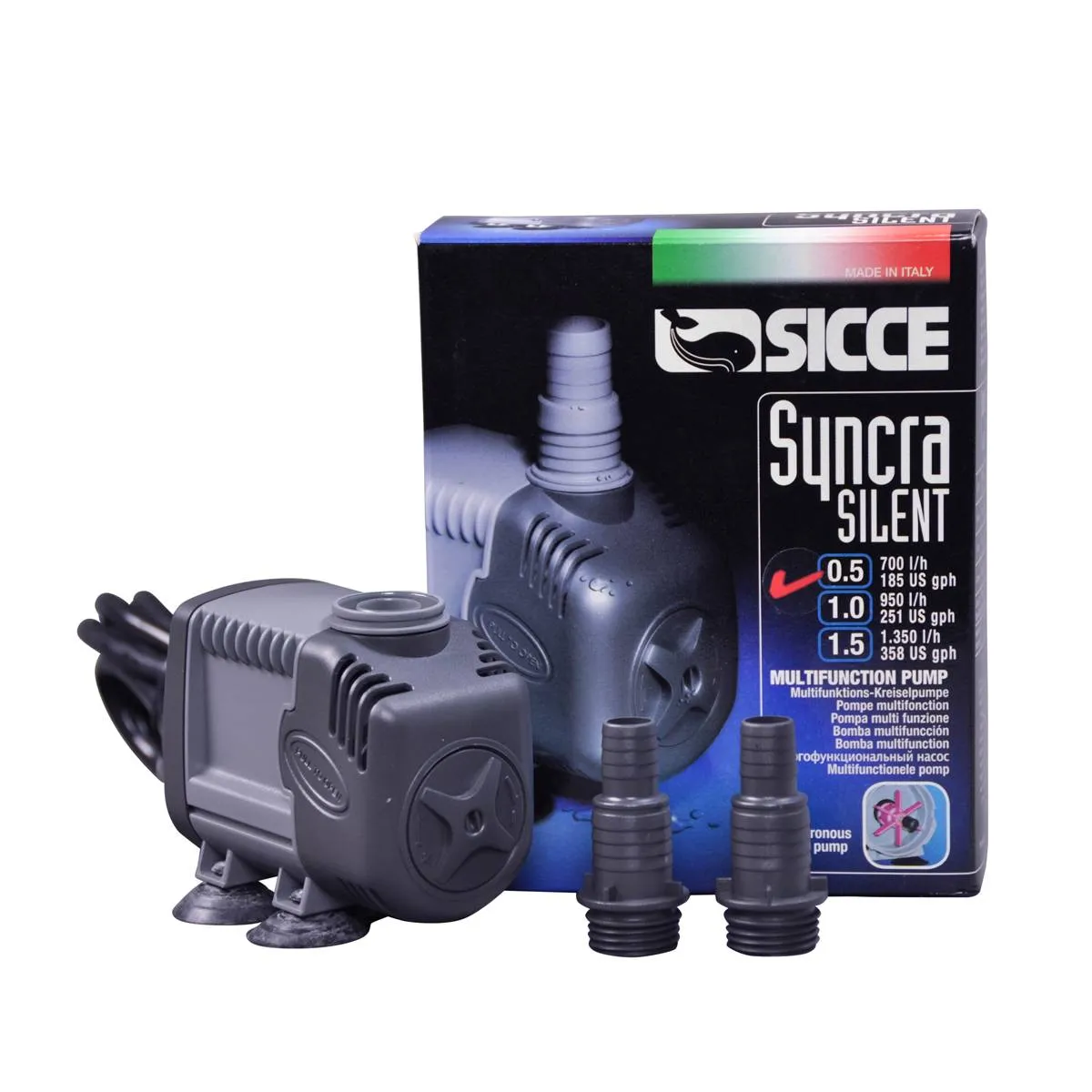 Syncra Silent 0.5 Pump (185 GPH) - Sicce