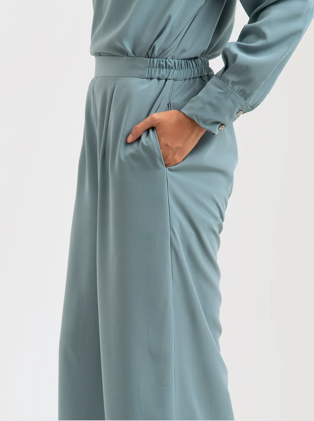 TABI PANTS PLAIN TOSCA