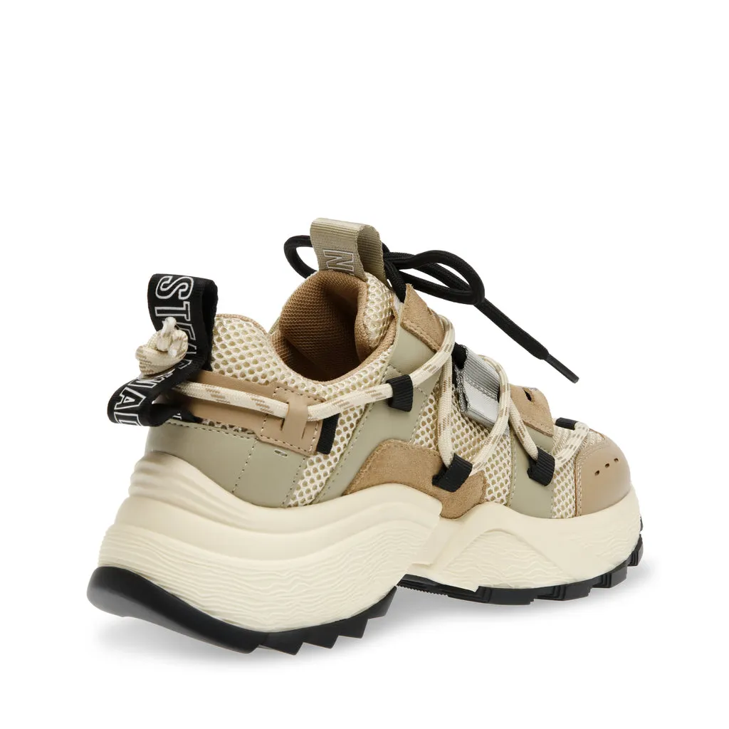 Tazmania Sneaker KHAKI/BLACK