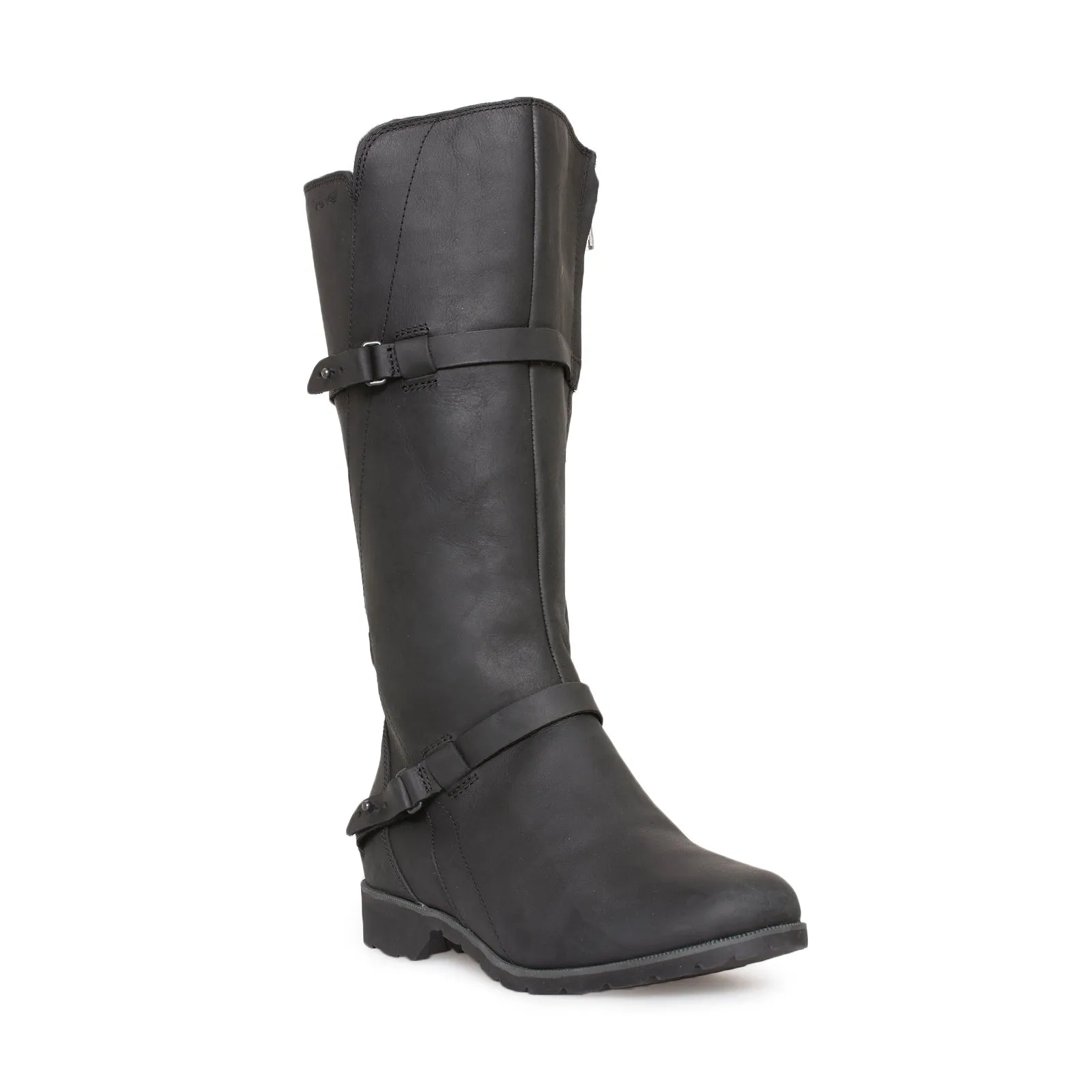 Teva Delavina Tall Black Boots - Women's