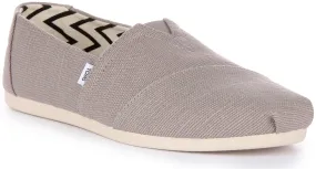 Toms Alpargata Heritage In Grey For Women