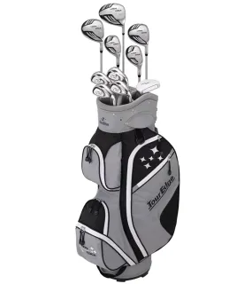 Tour Edge Lady Edge Womens Complete Golf Set -Black