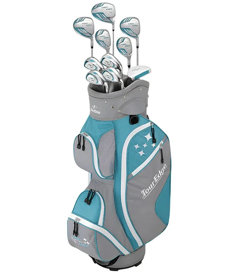 Tour Edge Lady Edge Womens Complete Golf Set -Turquoise