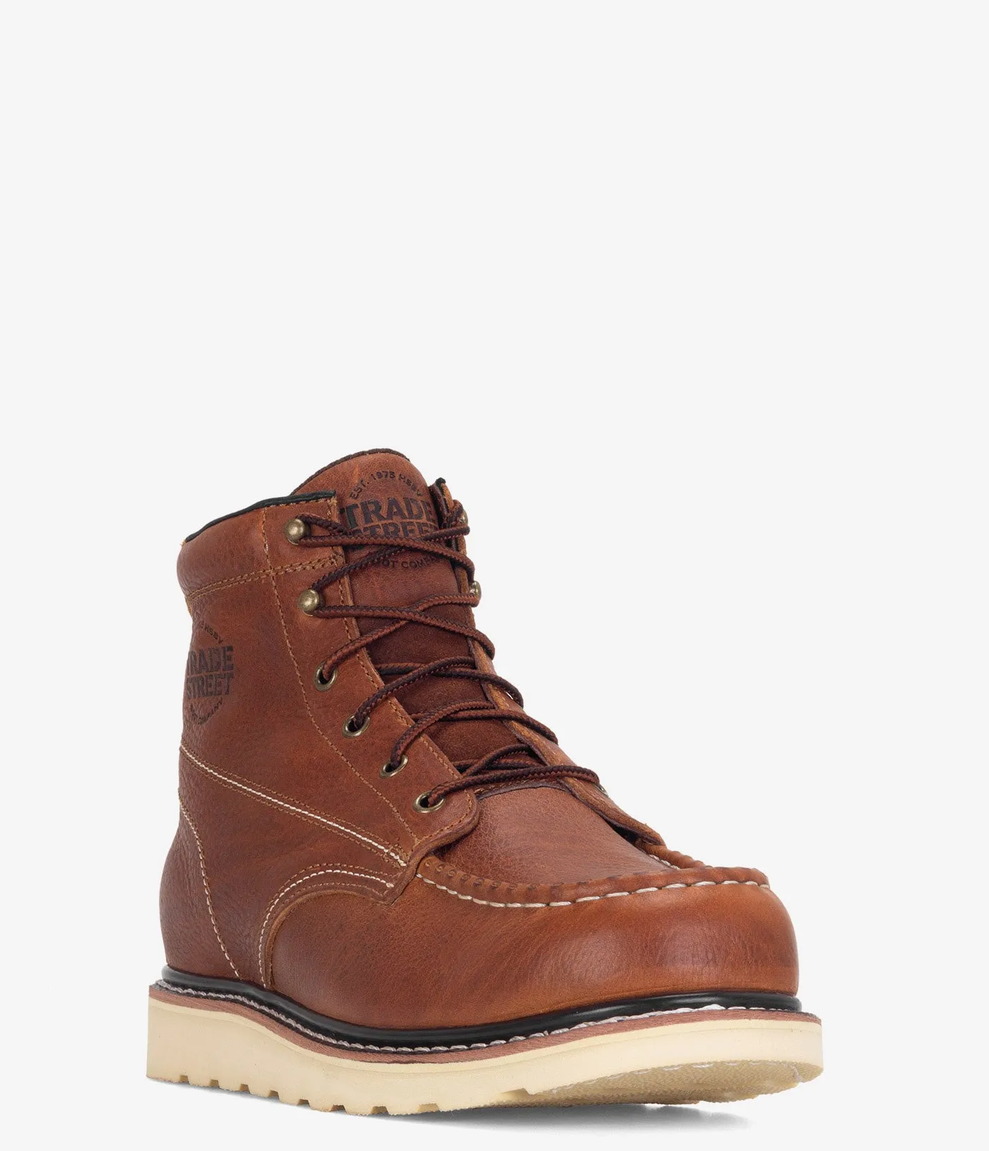 Trade Street Foundation Wedge Work Boot - Men