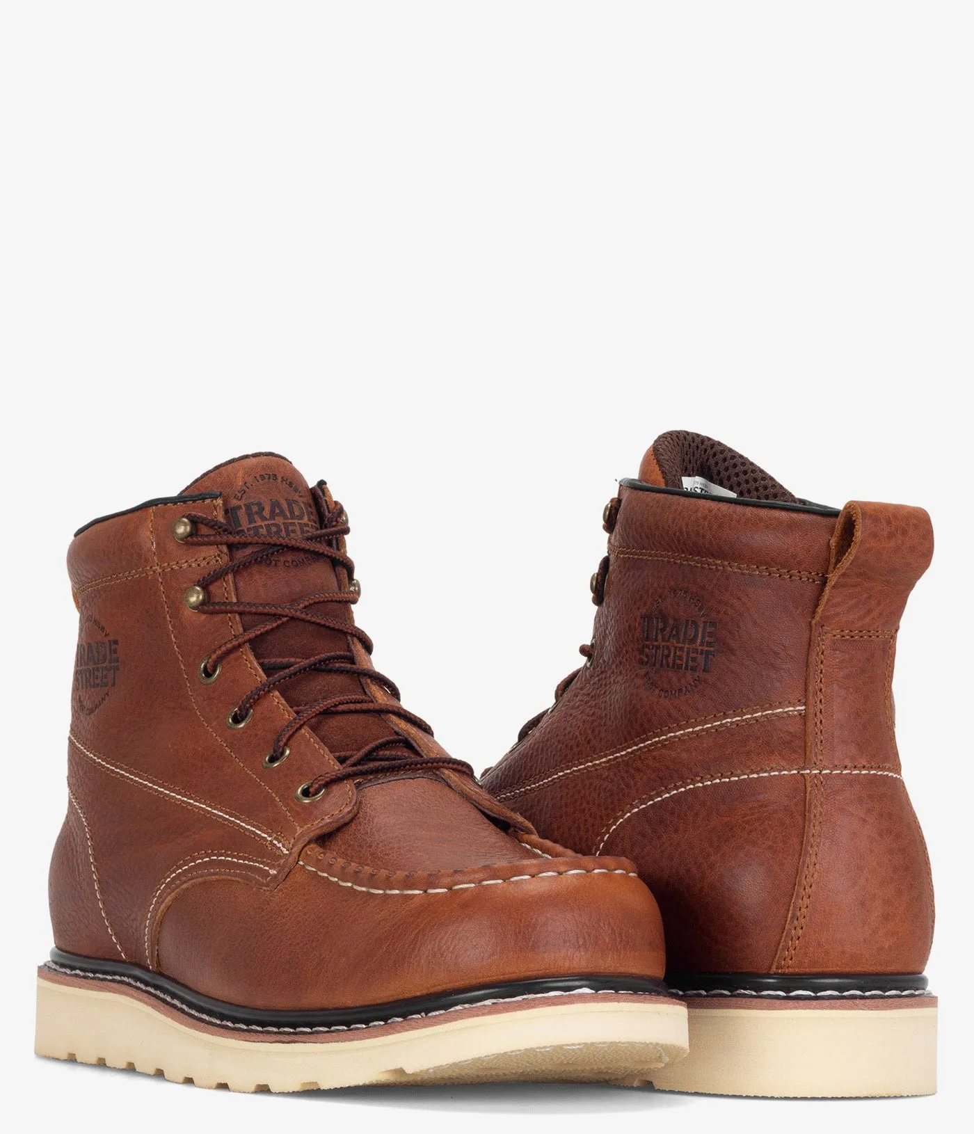 Trade Street Foundation Wedge Work Boot - Men