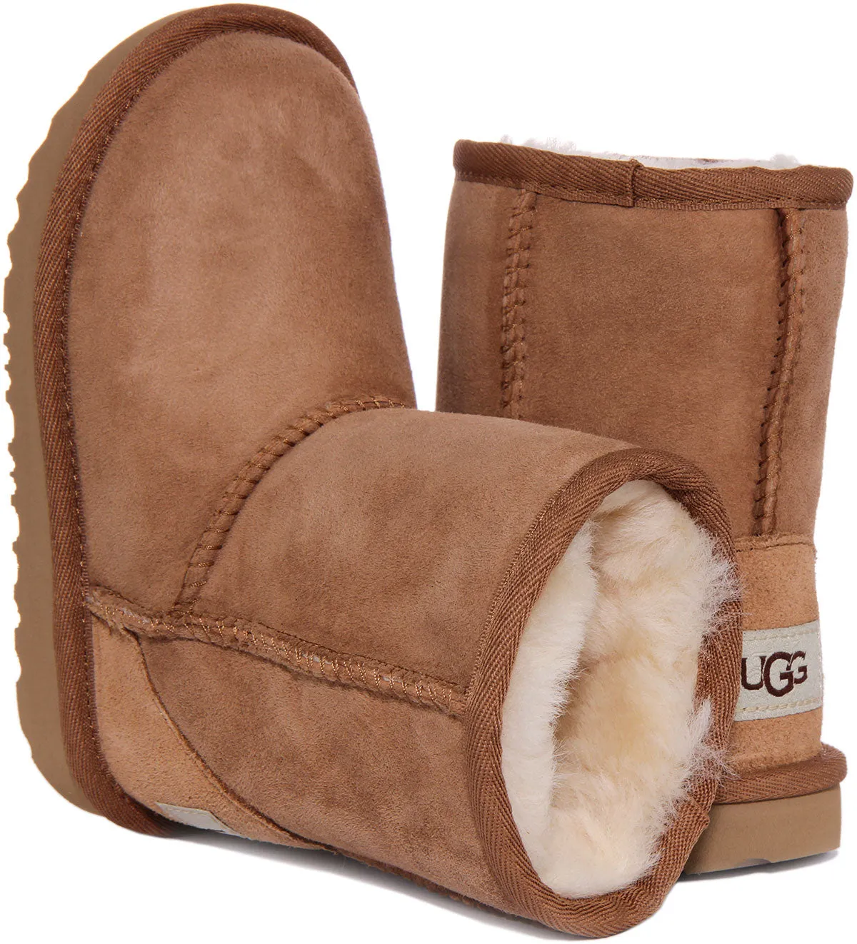 Ugg Australia T Classic II In Chestnut For Kids