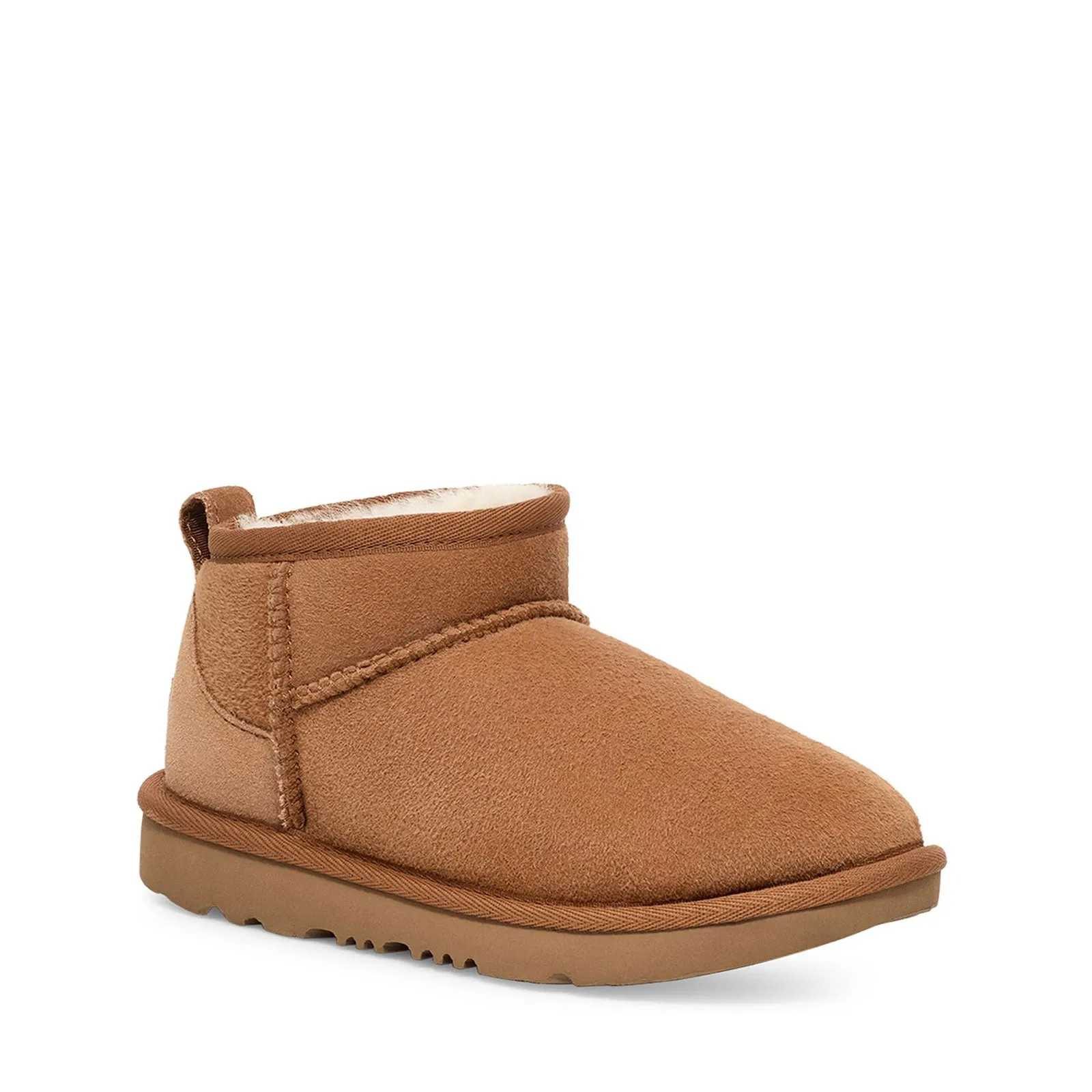 UGG Unisex-Child Classic Ultra Mini Boot, Chestnut Toddler