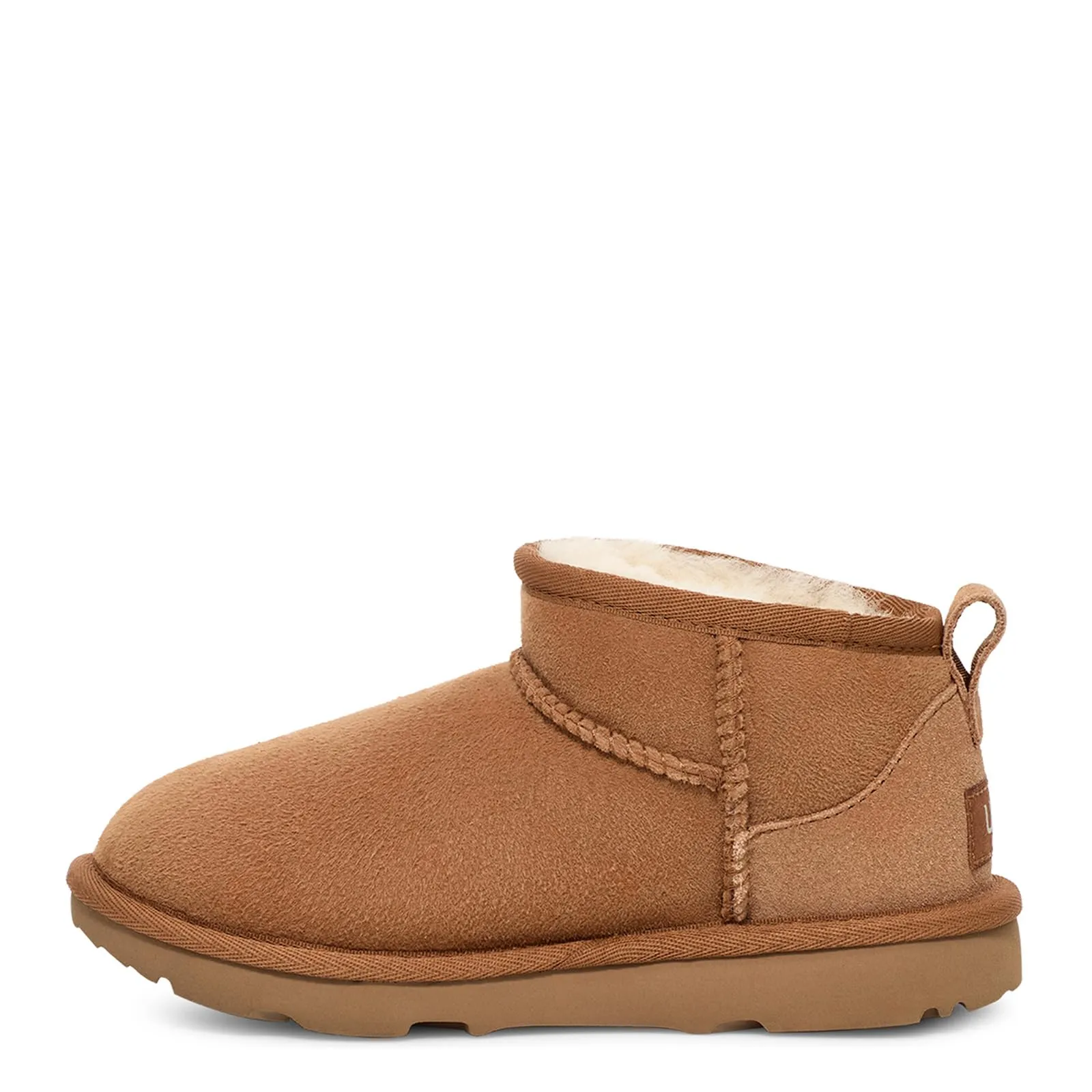 UGG Unisex-Child Classic Ultra Mini Boot, Chestnut Toddler