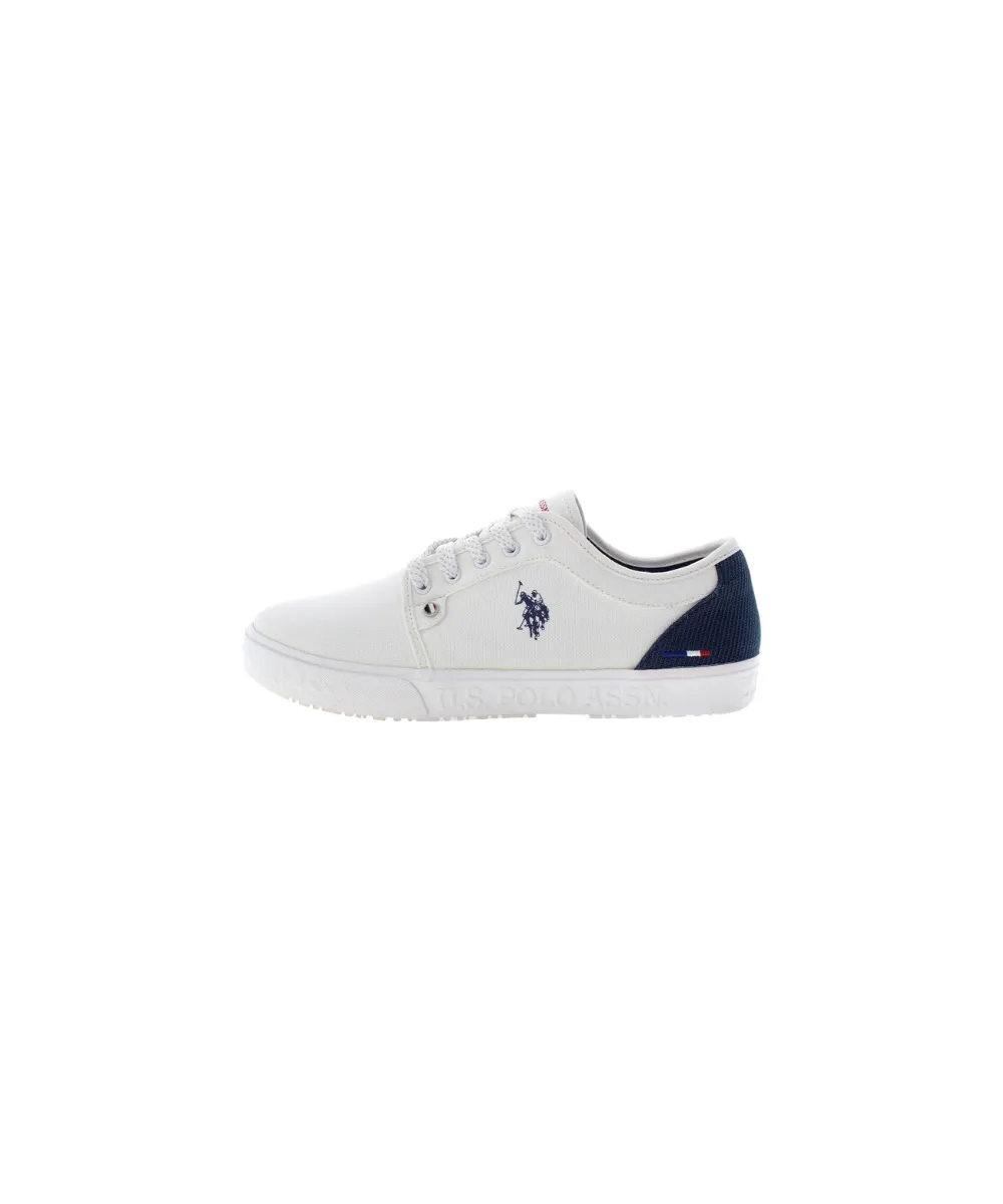 US POLO MENS CANVAS SHOE WITH USPA DETAILS AND CUPSOLE OUTSOLE