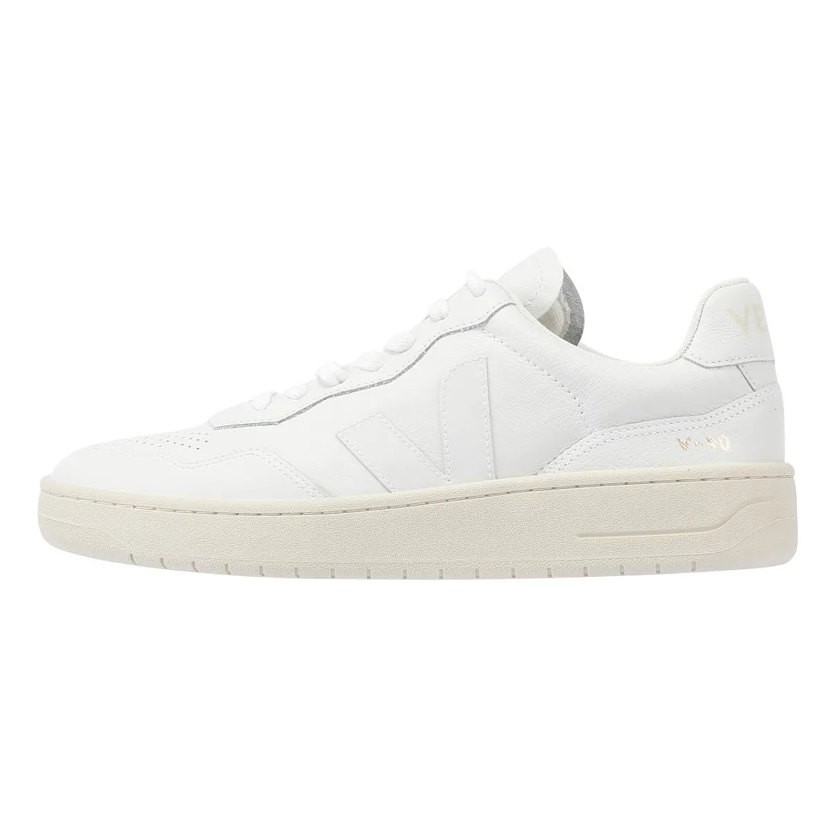 Veja V-90 Leather Men's White Trainers