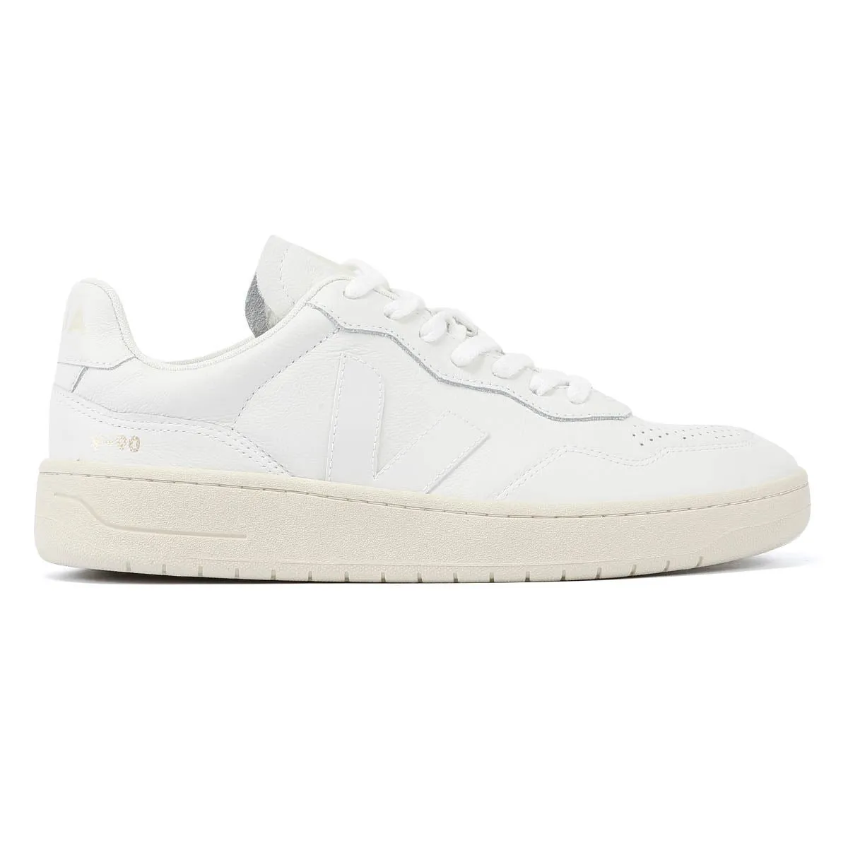 Veja V-90 Leather Men's White Trainers