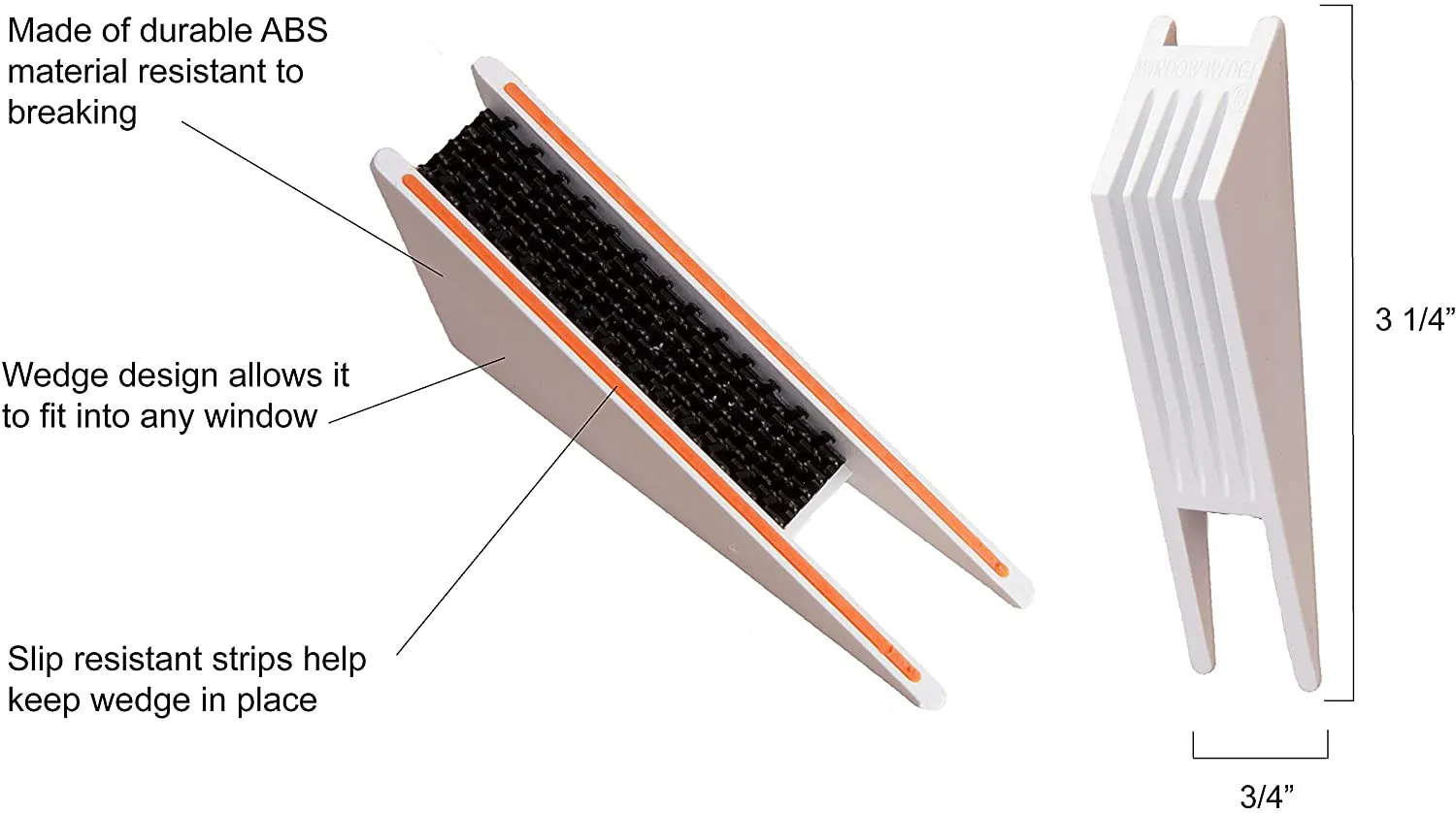 Window Wedge - Cresci Products - 2 Pack