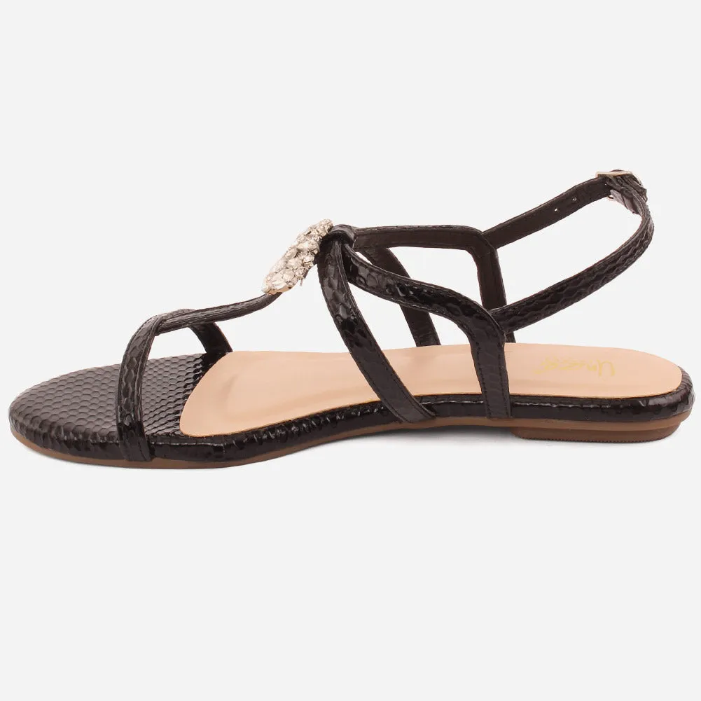 Women "AXEL" Back strap Flat Sandals