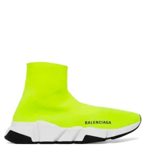 Womens Balenciaga Neon Speed Sock