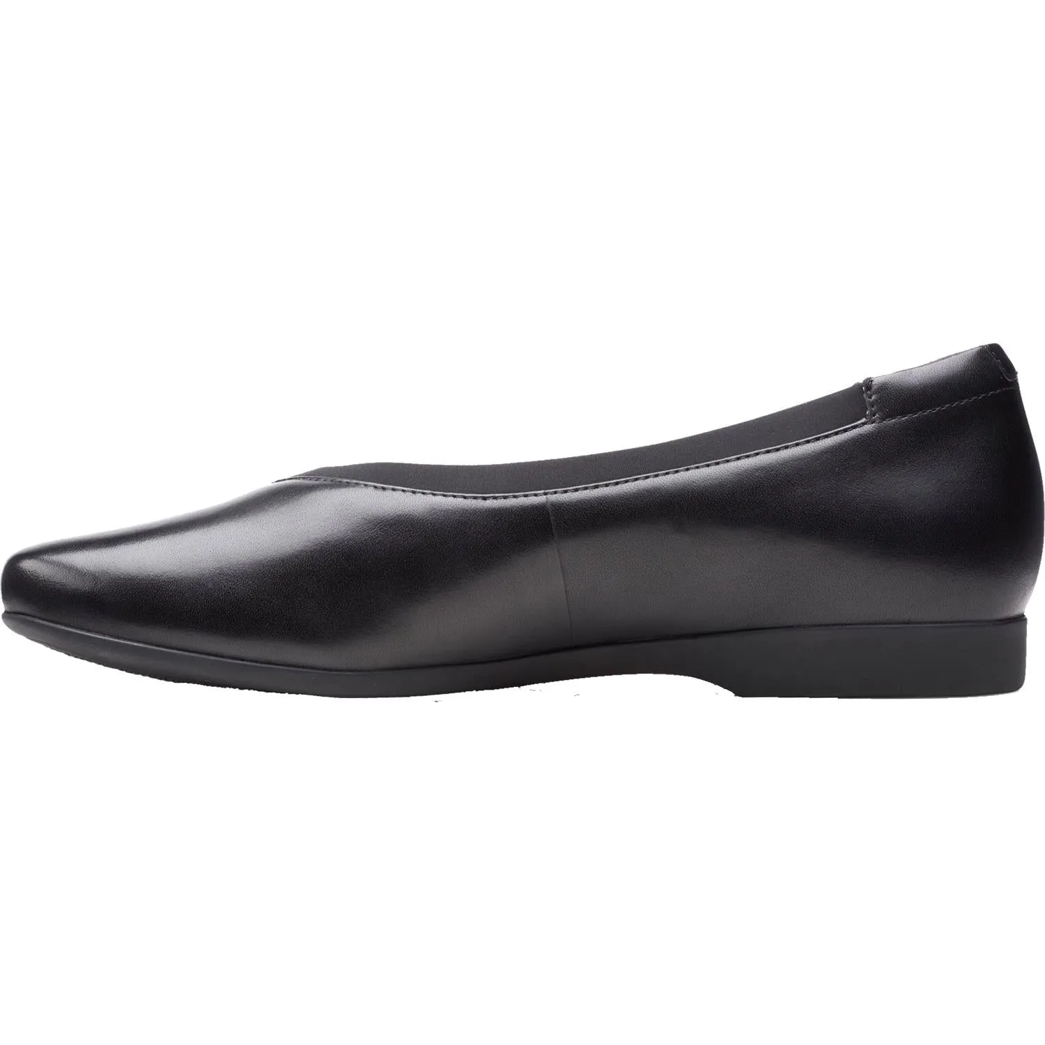 Women's Clarks Un Darcey Ease 2 Black Leather