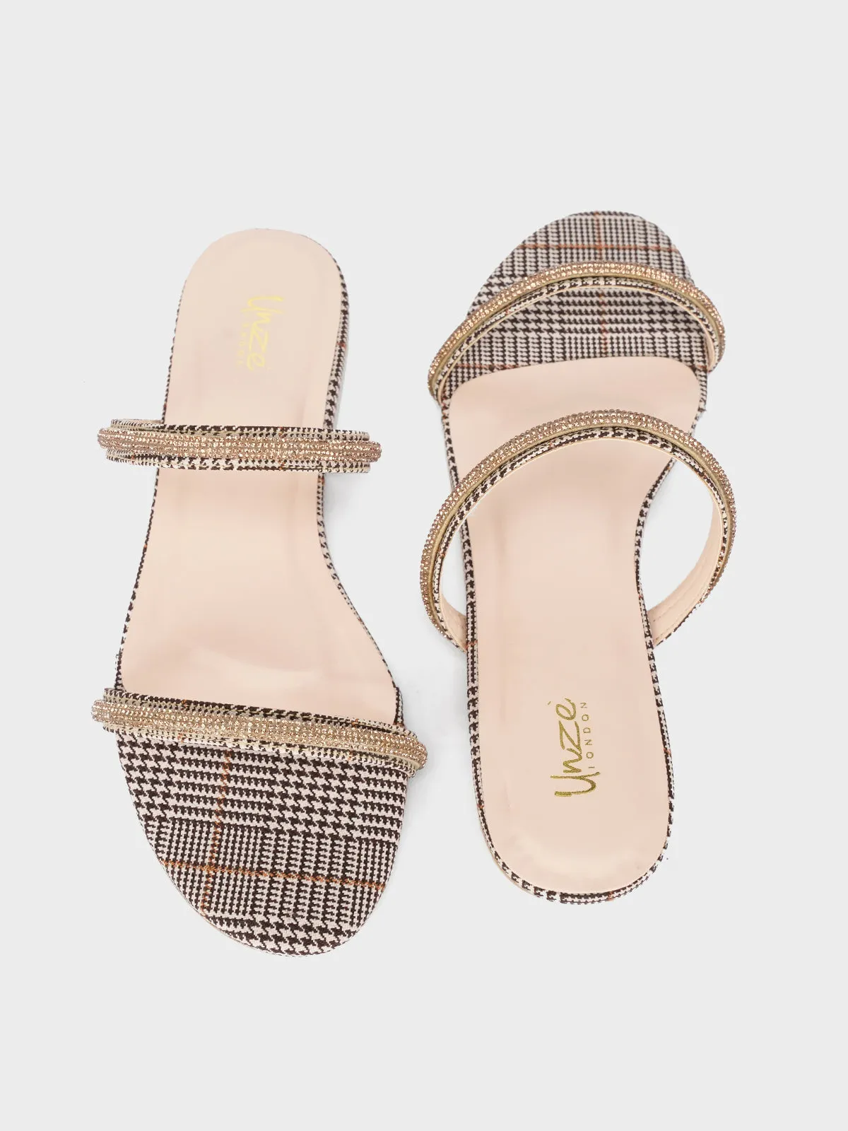 Women's "GLAUCIO" Strappy Open Toe Slippers