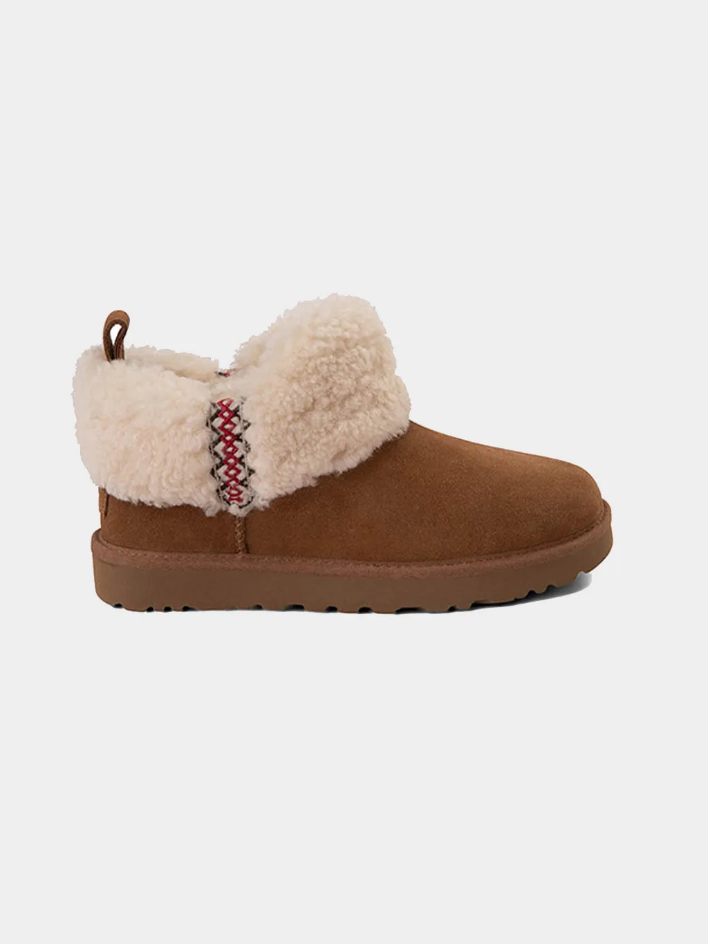 Womens Ultra Mini W/Ugg Braid