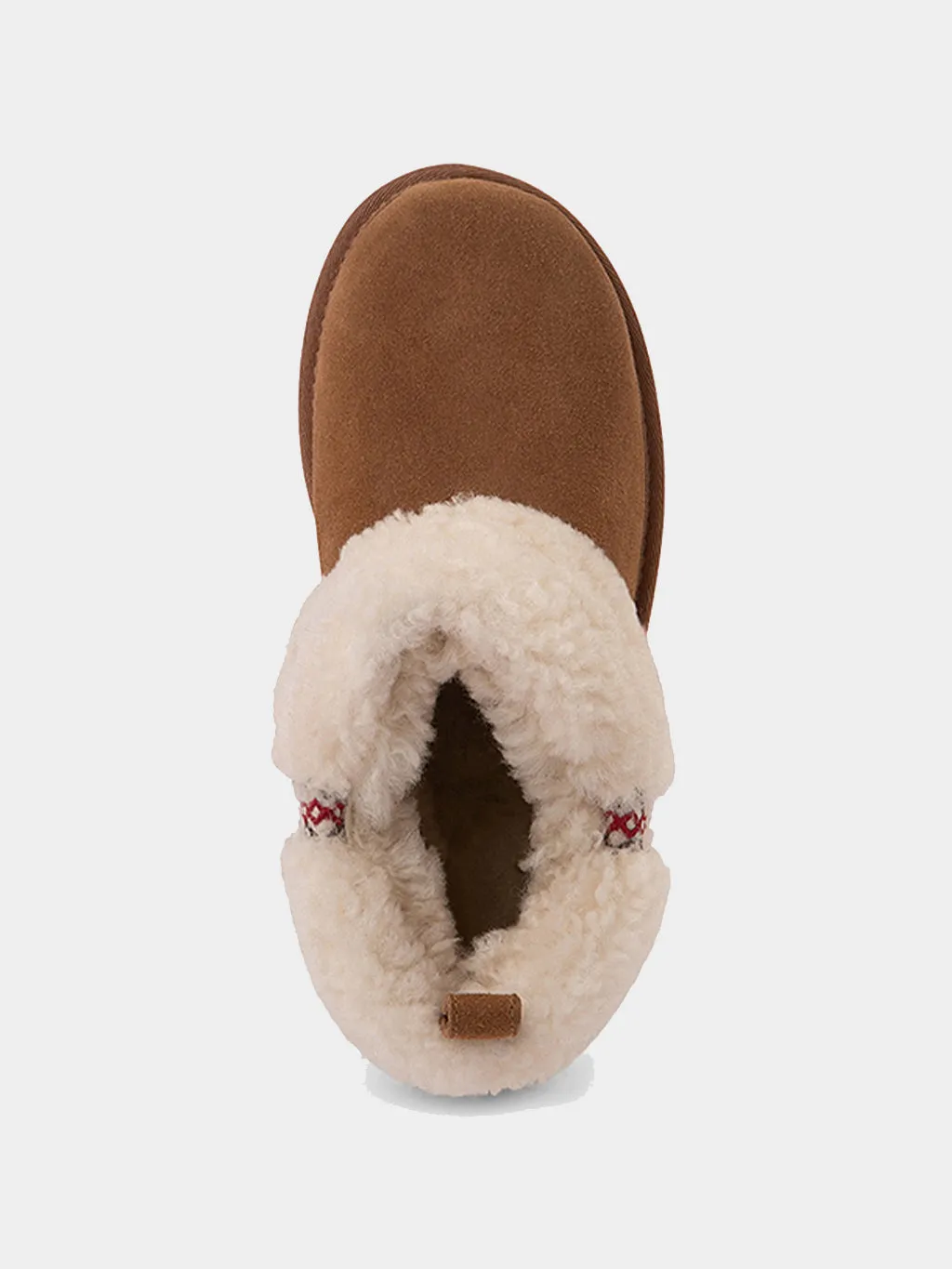 Womens Ultra Mini W/Ugg Braid