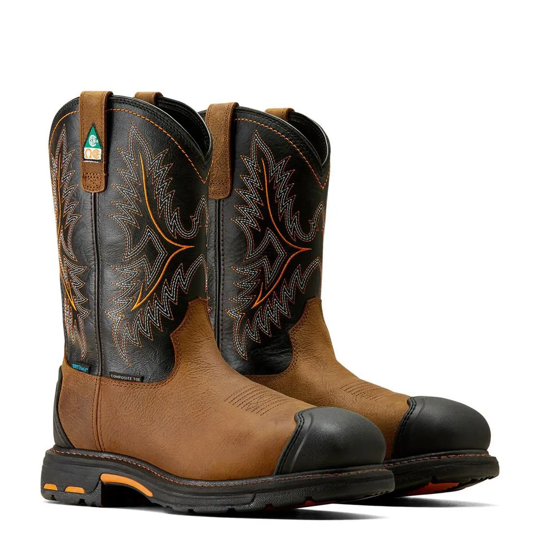 WorkHog Composite-Toe CSA XTR Waterproof Work Boot Rye Brown