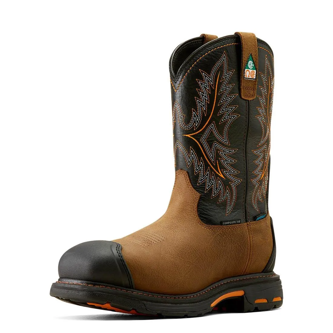 WorkHog Composite-Toe CSA XTR Waterproof Work Boot Rye Brown