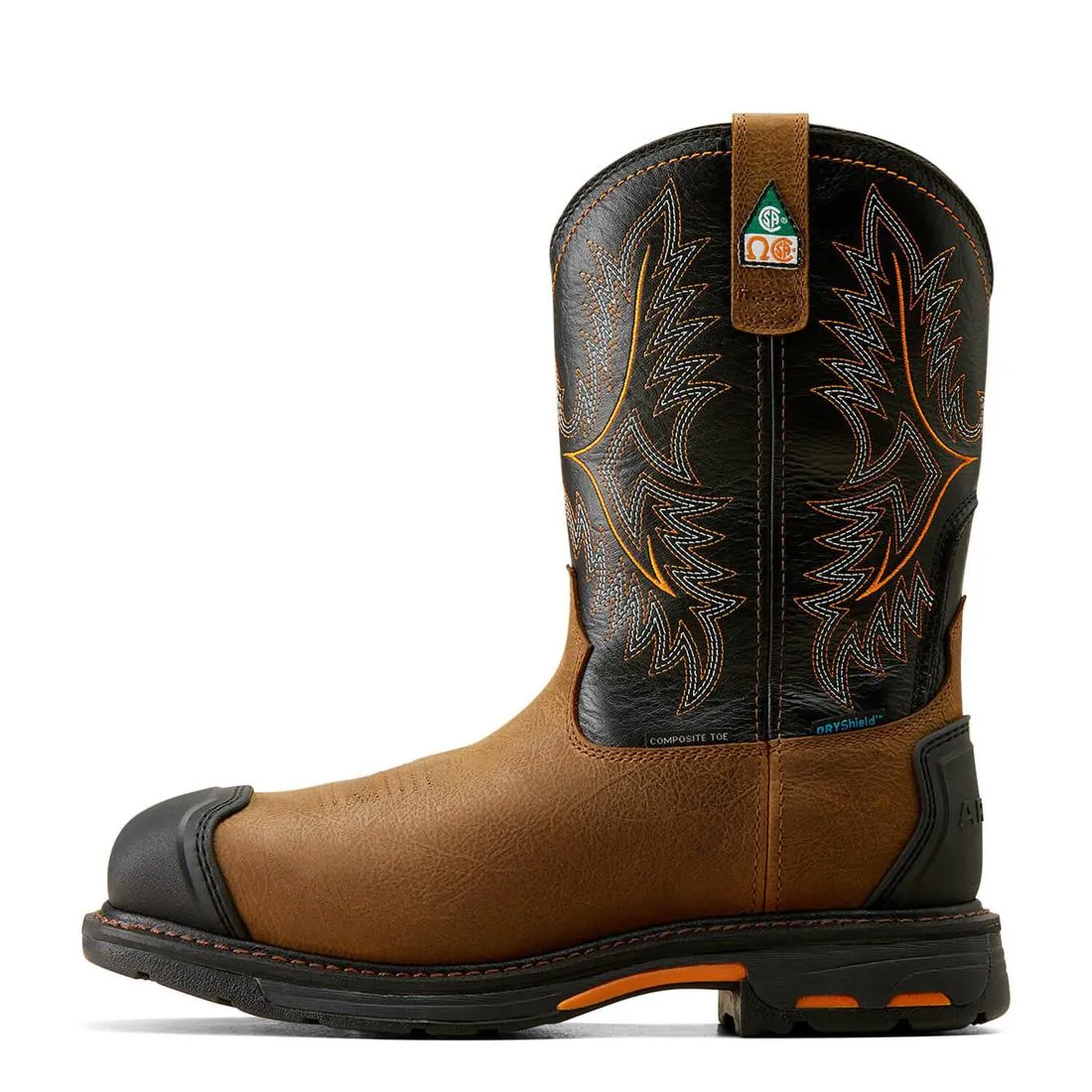 WorkHog Composite-Toe CSA XTR Waterproof Work Boot Rye Brown