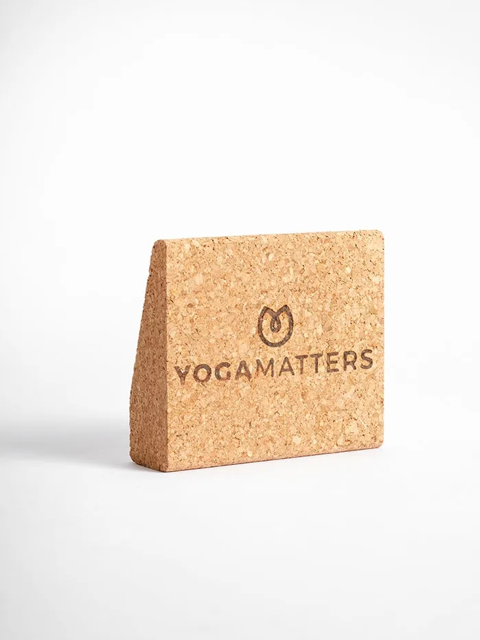 Yogamatters Pocket Size Cork Wedge - Box of 20