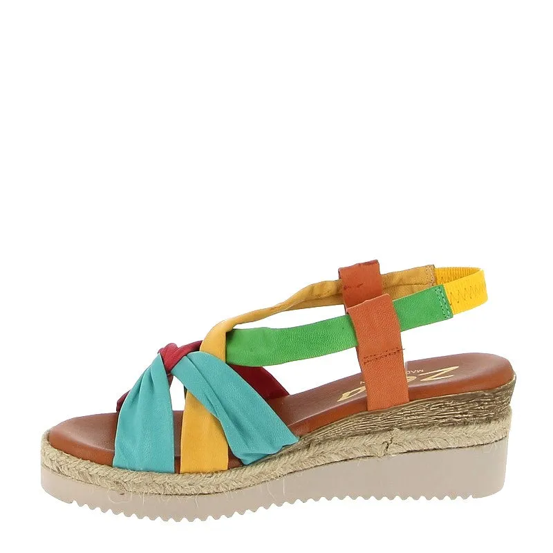 Zeta Derwin Multi Wedge Slingback Sandal